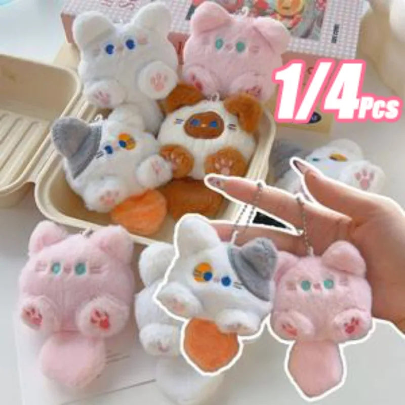 Modny koci breloczek -kotek z dużym ogonem