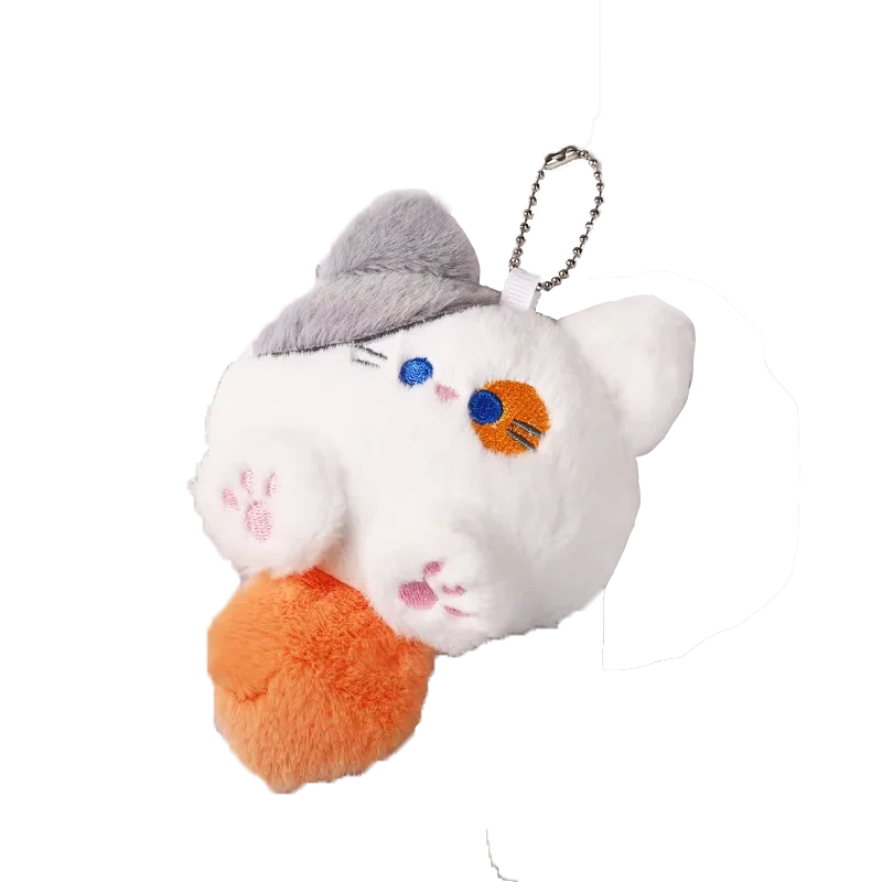 Modny koci breloczek -kotek z dużym ogonem