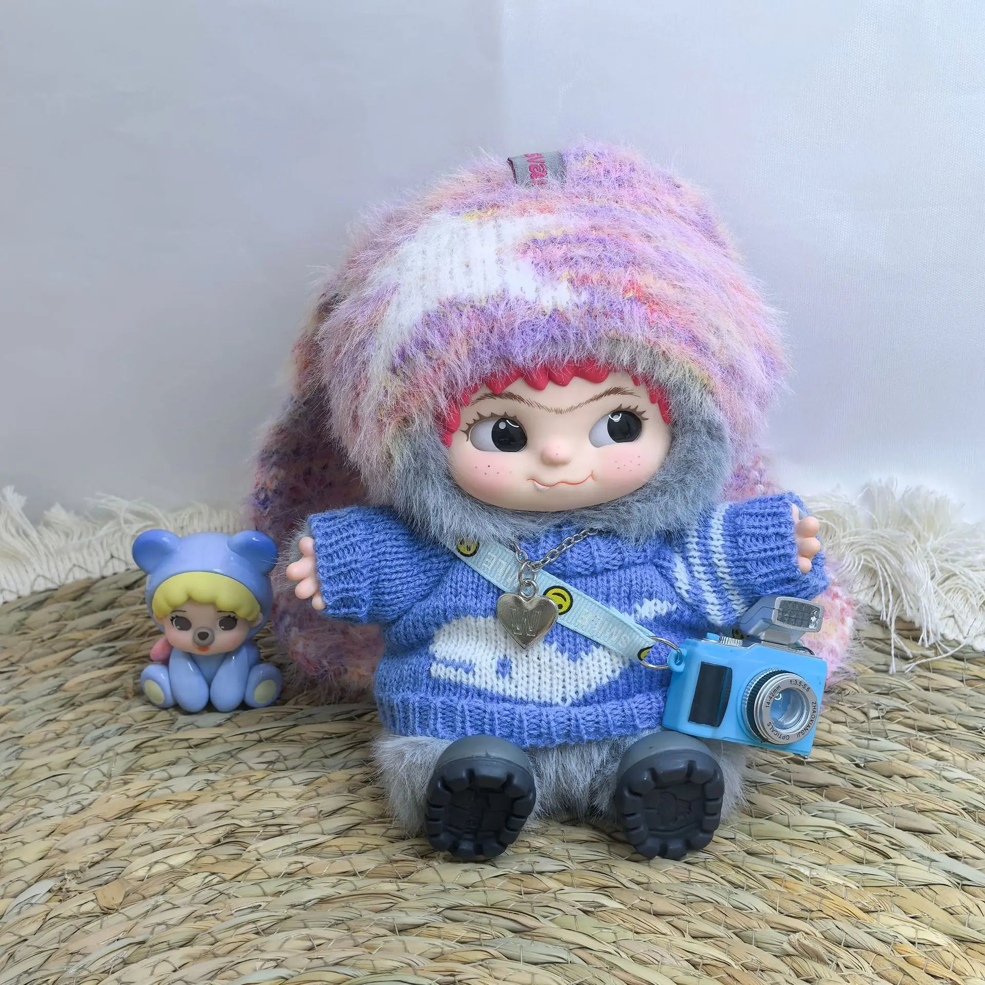 Mięciutkie i kolorowe komplety ubranek dla Wakuku -ręcznie robione