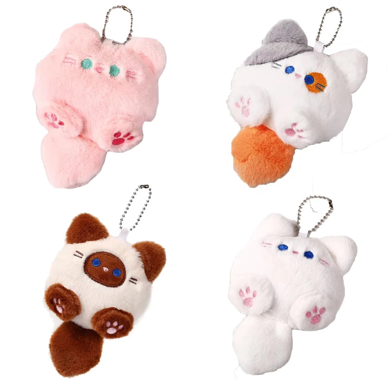 Modny koci breloczek -kotek z dużym ogonem