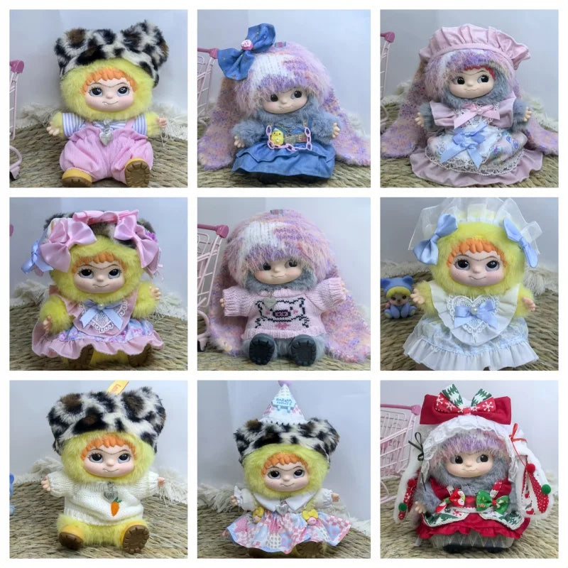 Mięciutkie i kolorowe komplety ubranek dla Wakuku -ręcznie robione