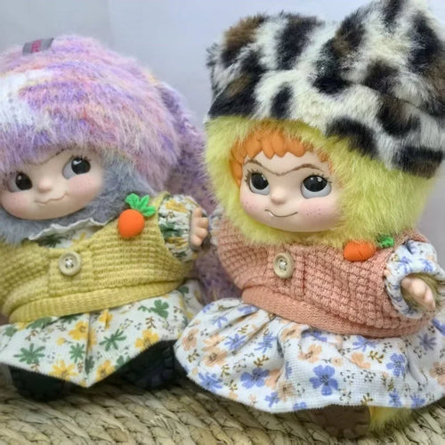 Mięciutkie i kolorowe komplety ubranek dla Wakuku -ręcznie robione