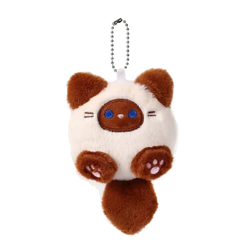 Modny koci breloczek -kotek z dużym ogonem